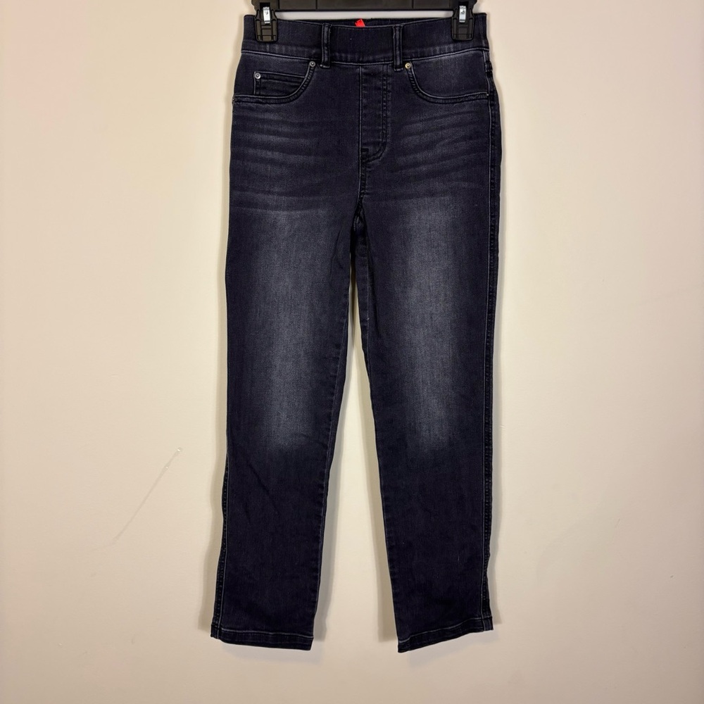 SPANX Black High Waisted Ankle Skinny Jeans XS